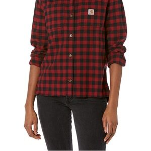 Carhartt Buffalo Check Shirt in Red and Black